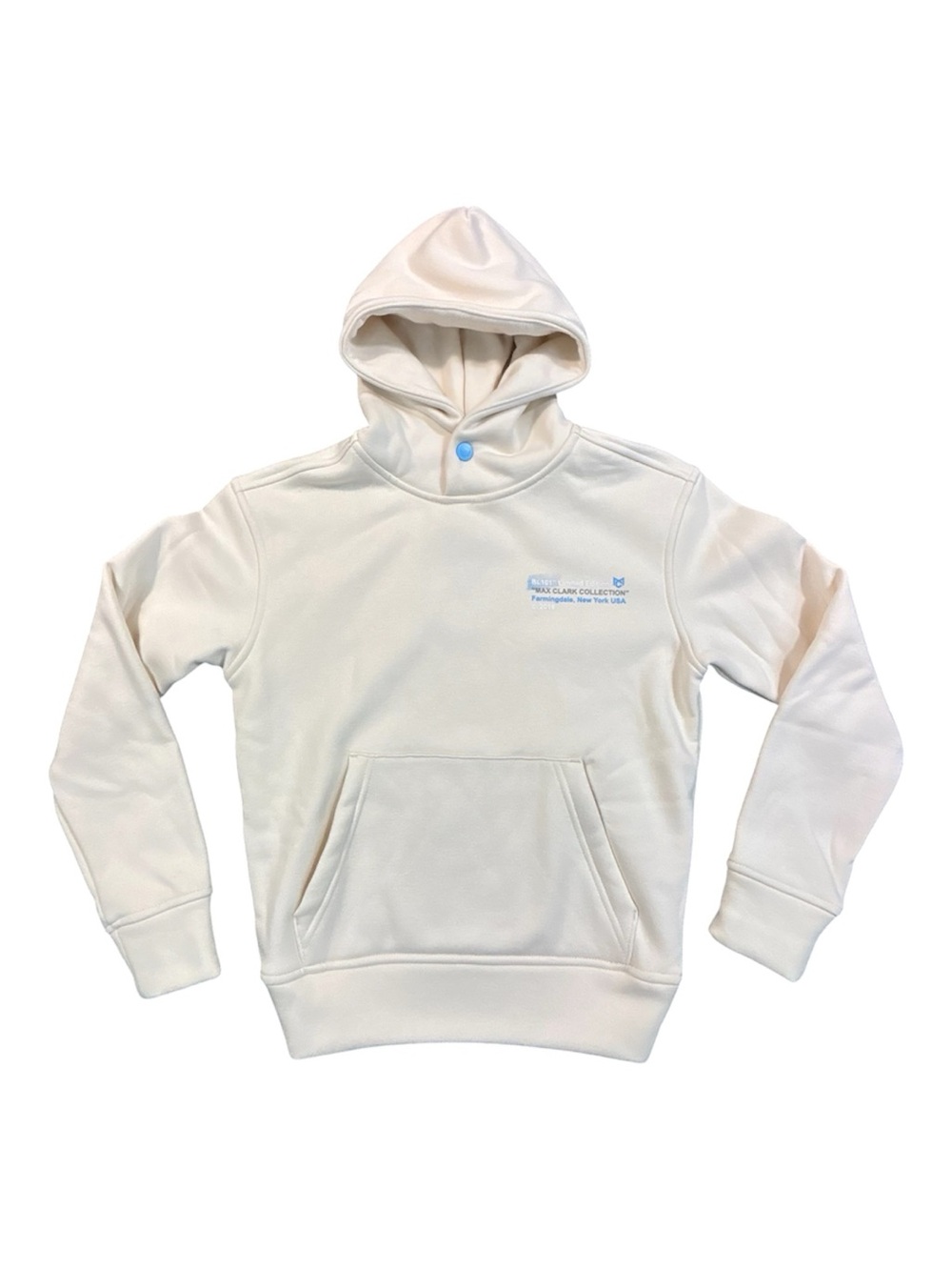 Baseball Lifestyle 101 Limited Edition Hoodie Bone Off White Max Clark YS Small